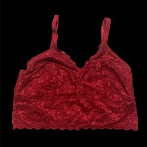 Torrid LACE BRALETTE - Floral lace, size 2